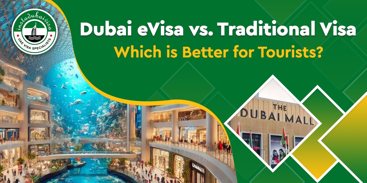 dubai evisa vs. traditional visa